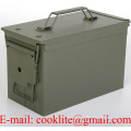 Militär munitionskiste M2A1 Cal. 50 metallkiste mun-Kiste behälter metallbox